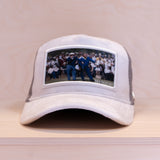 Maggiore Hogan & Palmer Velvet Cap White