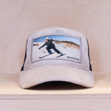 Maggiore Ski Velvet Cap Grey