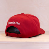 Mitchell & Ness Box Logo Pro Crown Own Brand Cap Red