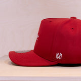 Mitchell & Ness Box Logo Pro Crown Own Brand Cap Red