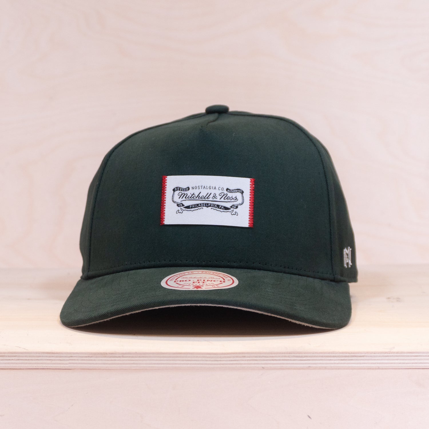 Mitchell & Ness Classic Mark Pro Snapback Cap Own Brand Dark Green