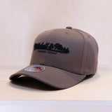 Mitchell & Ness Classic Script Snapback Own Brand Cap Grey