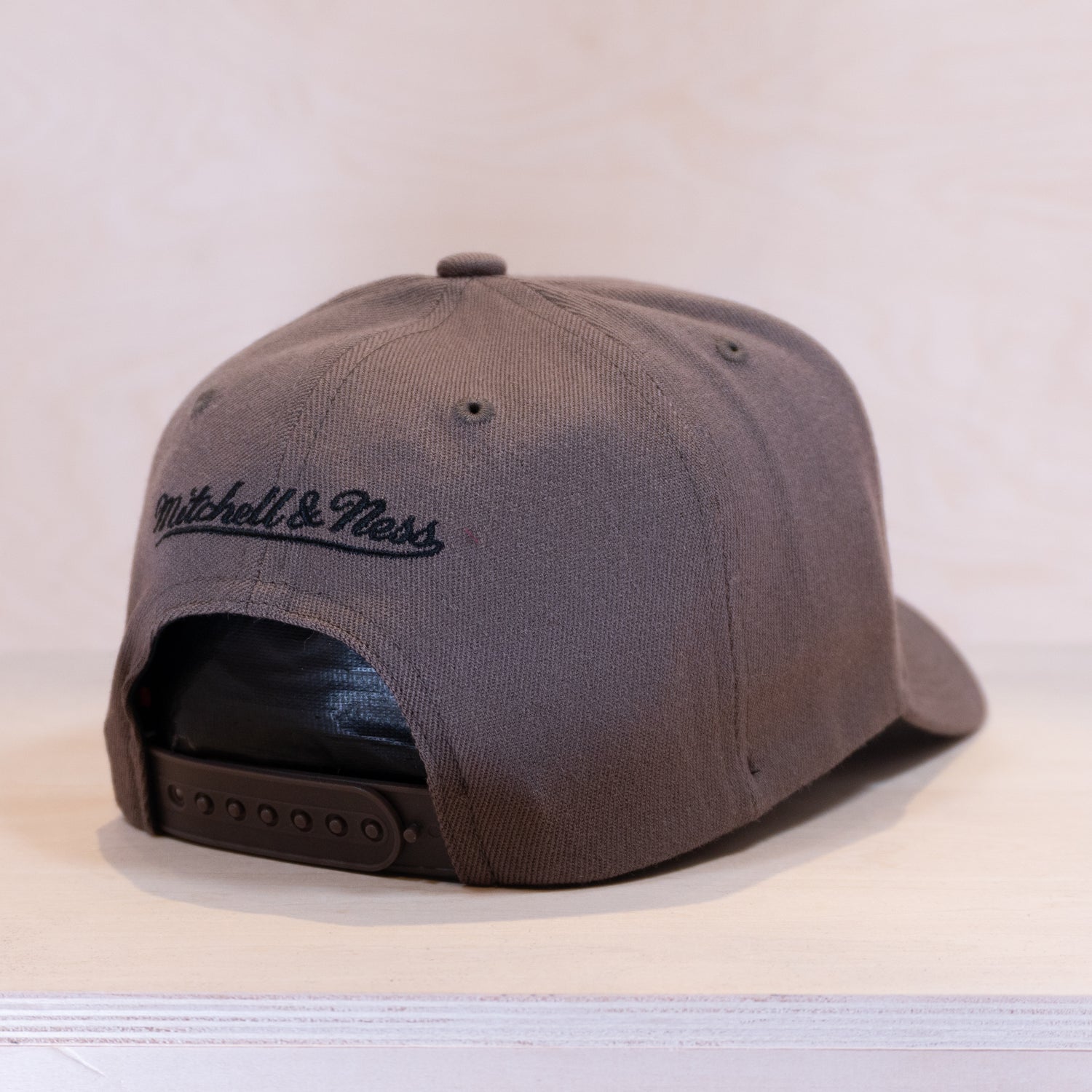 Mitchell & Ness Classic Script Snapback Own Brand Cap Grey