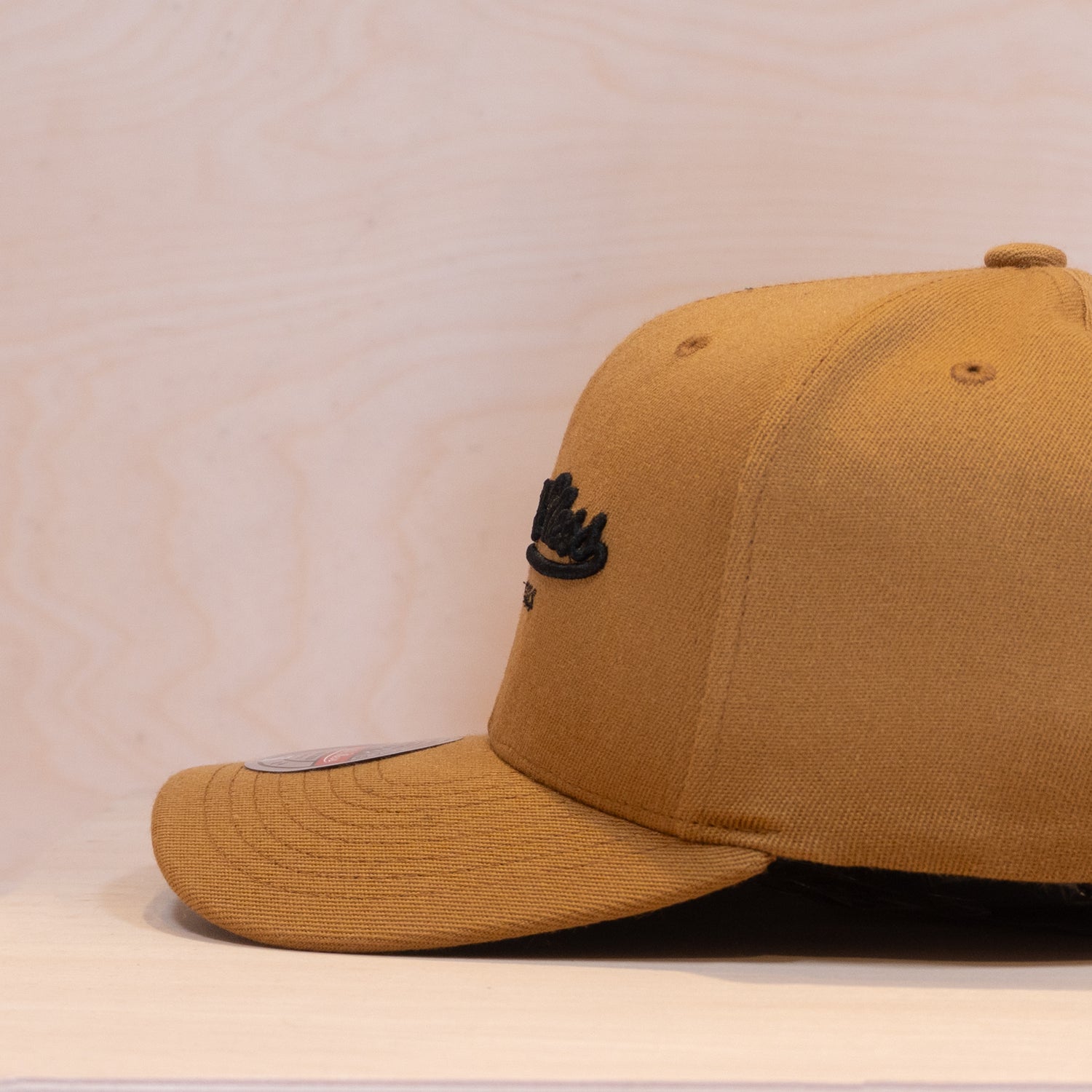 Mitchell & Ness Classic Script Snapback Cap Own Brand Mustard