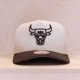 Mitchell & Ness Fashion Basic 2t Pro Snapback Chicago Bulls Cream