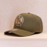 Mitchell & Ness Fashion Basic Pro Snapback Cap Boston Celtics Olive