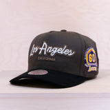 Mitchell & Ness La Script 2.0 Pro Crown Charcoal/Black