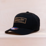 Mitchell & Ness Leather Logo Own Brand Black