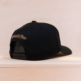Mitchell & Ness Leather Logo Own Brand Black