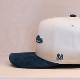 Mitchell & Ness Luxury Script Pro Crown Own Brand Cream/Navy