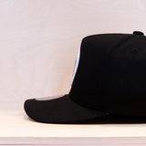 Mitchell & Ness Patches Exclusive Chicago Black Hawks Pro Crown Cap Black