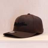 Mitchell & Ness Pinscript Classic Red Cap Own Brand Brown/Black