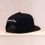Mitchell & Ness Script Stretch Snapback Cap Own Brand Black