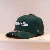 Mitchell & Ness Script Stretch Snapback Cap Own Brand Dark Green