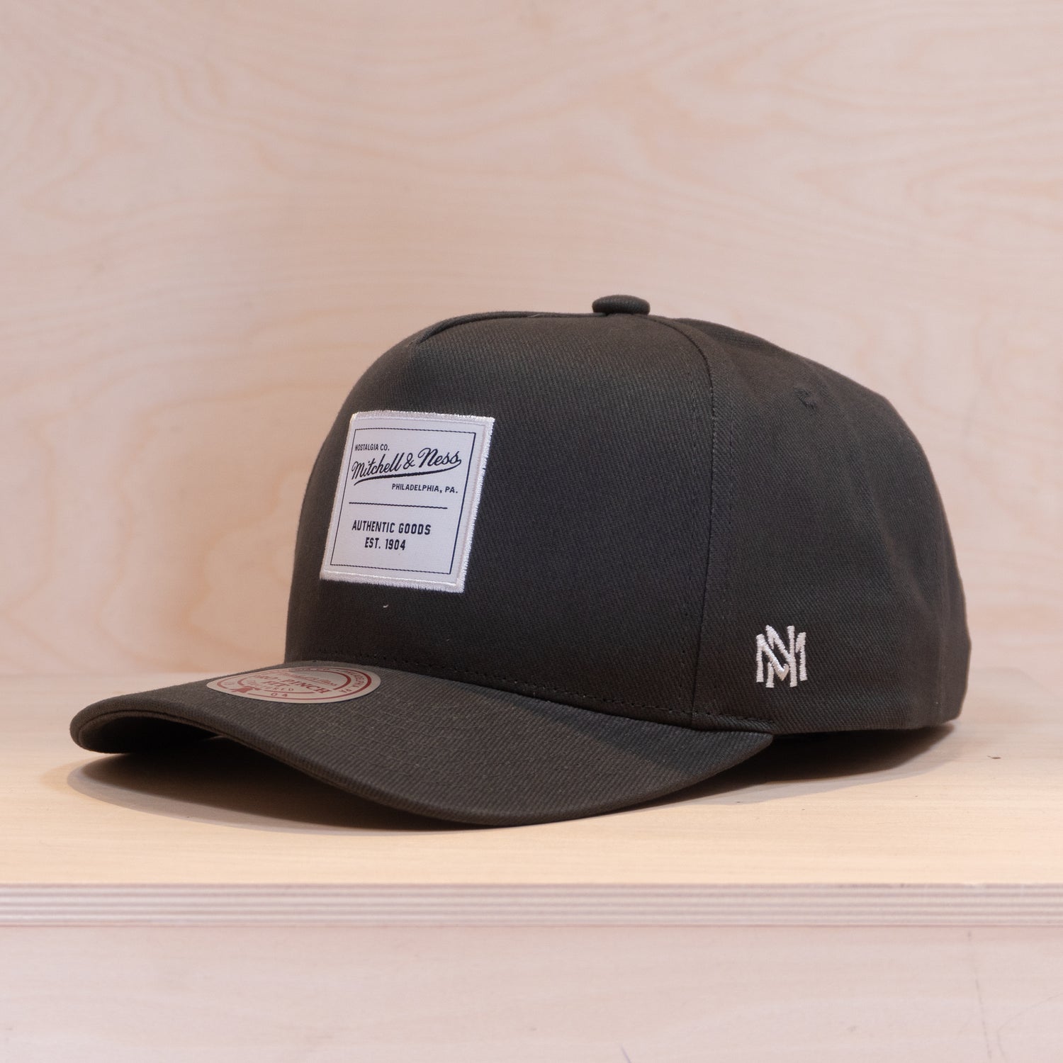 Mitchell & Ness Sporting Goods Pro Crown Cap Own Brand Dark Grey