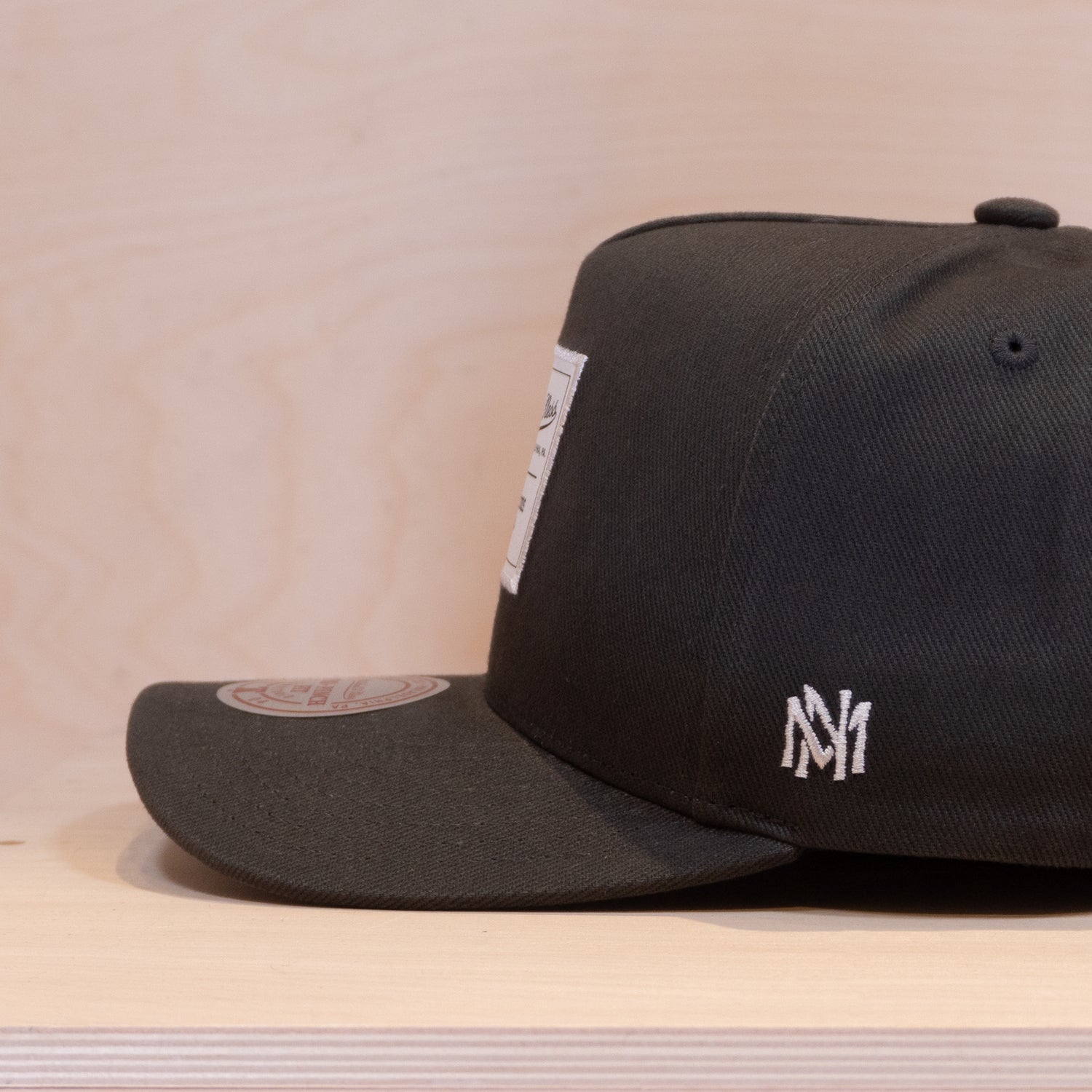 Mitchell & Ness Sporting Goods Pro Crown Cap Own Brand Dark Grey