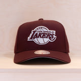 Mitchell & Ness Fashion Basic Pro Snapback Los Angeles Lakers Dark Purple