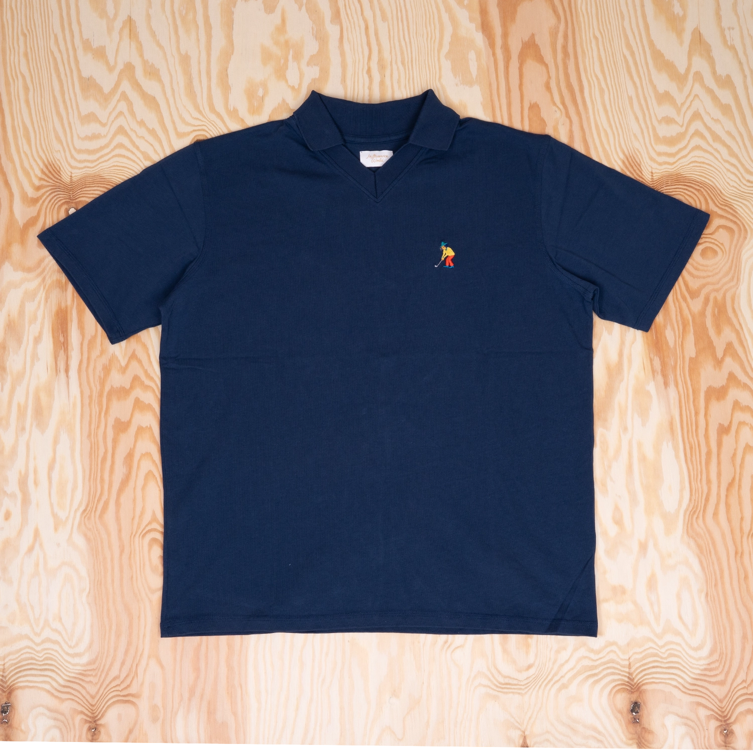Multi service Signature Golfer Jersey Polo Deep Blue