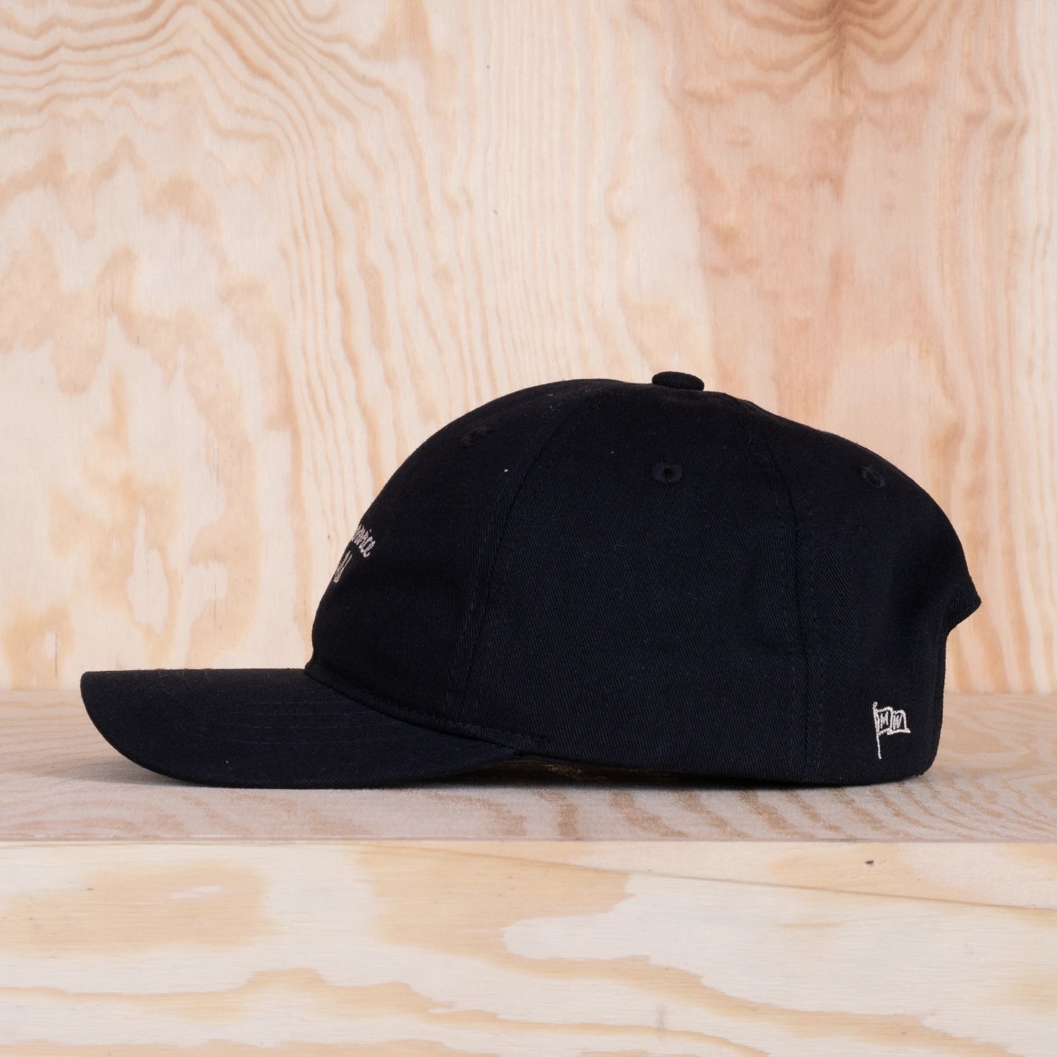 Multiservice World Cotton Twill Signature Cap Black
