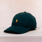Multiservice World Cotton Twill Golfer Dad Cap Dark Forest