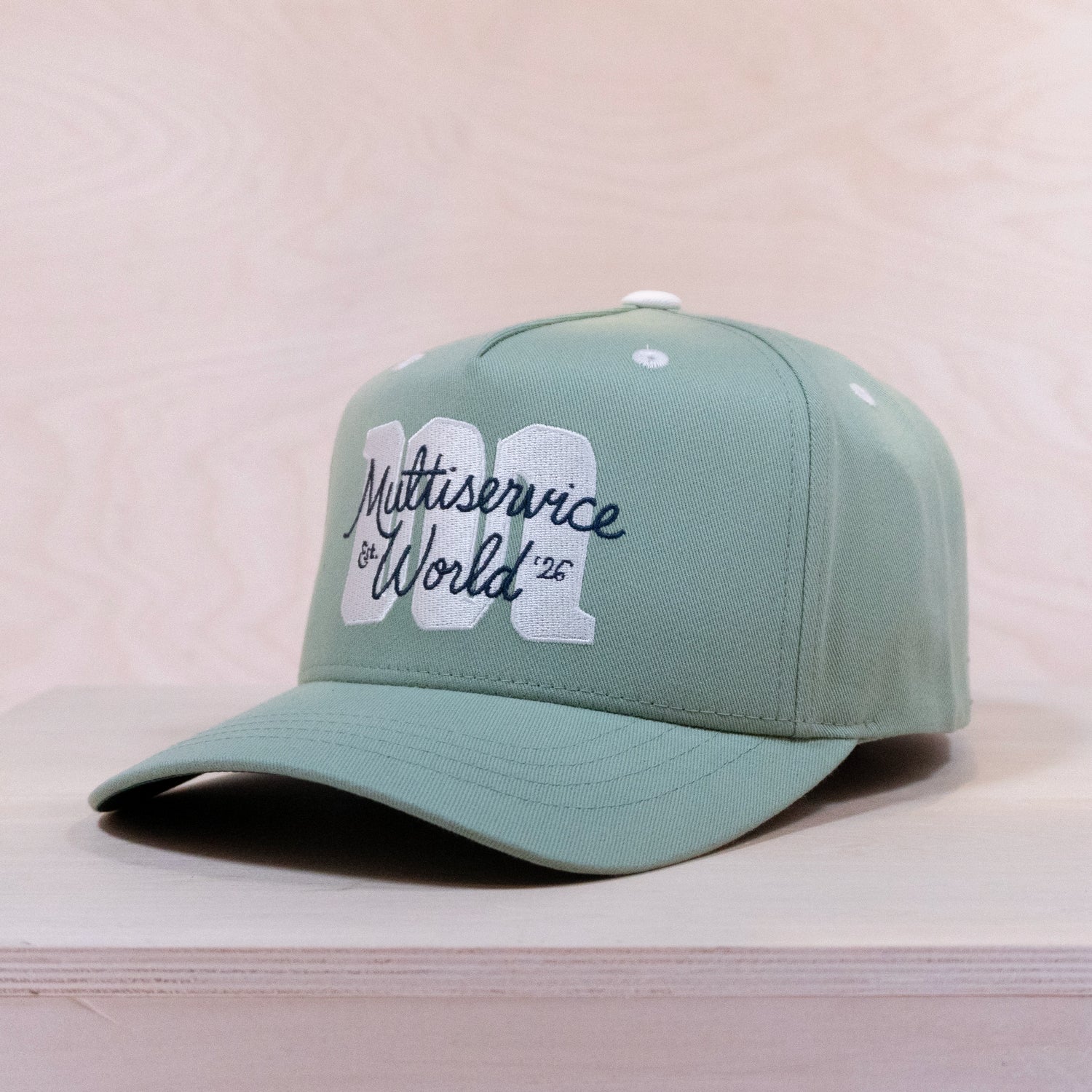 Multiservice World M Signature Cap Metal Green
