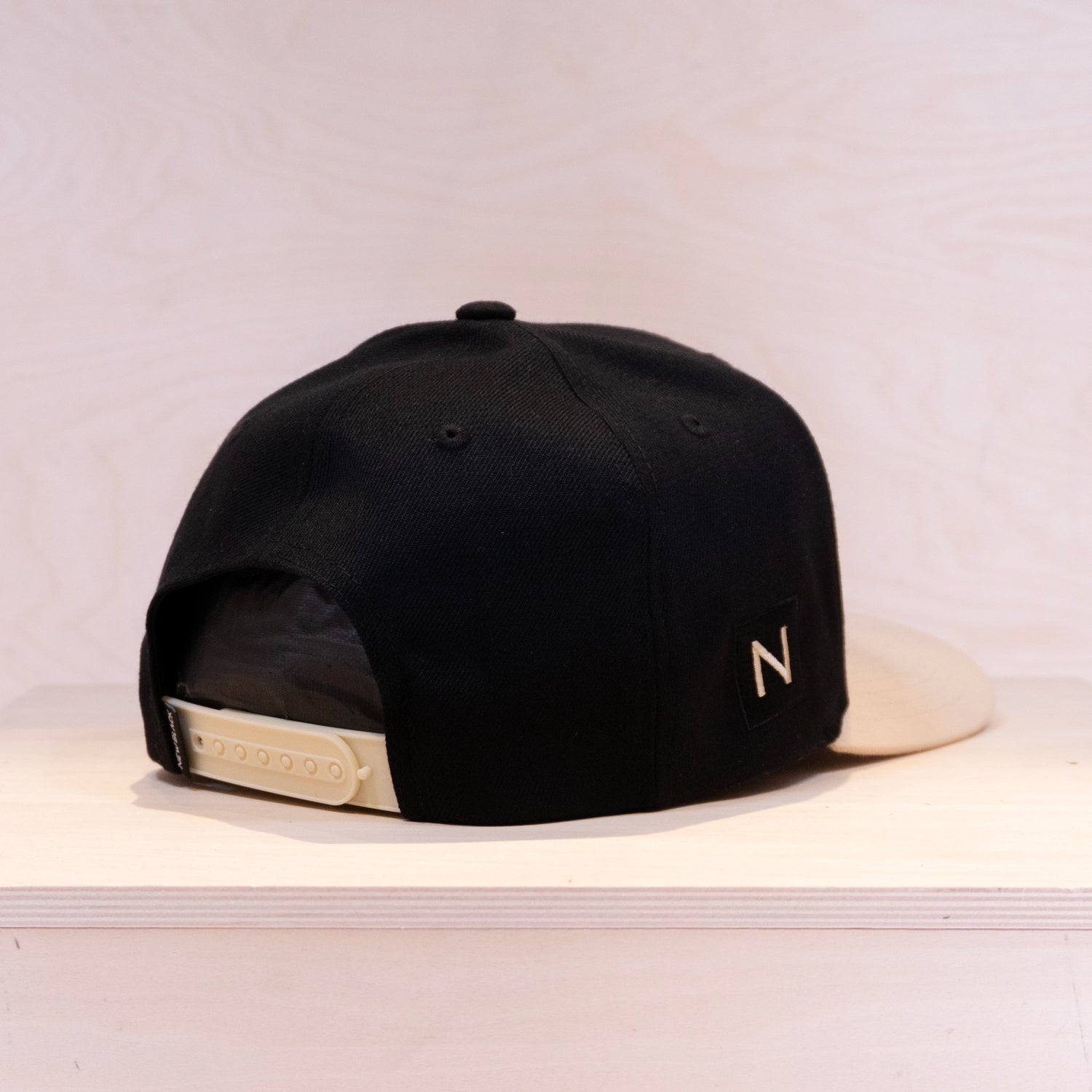 New Black Athletic A-Frame Cap Black
