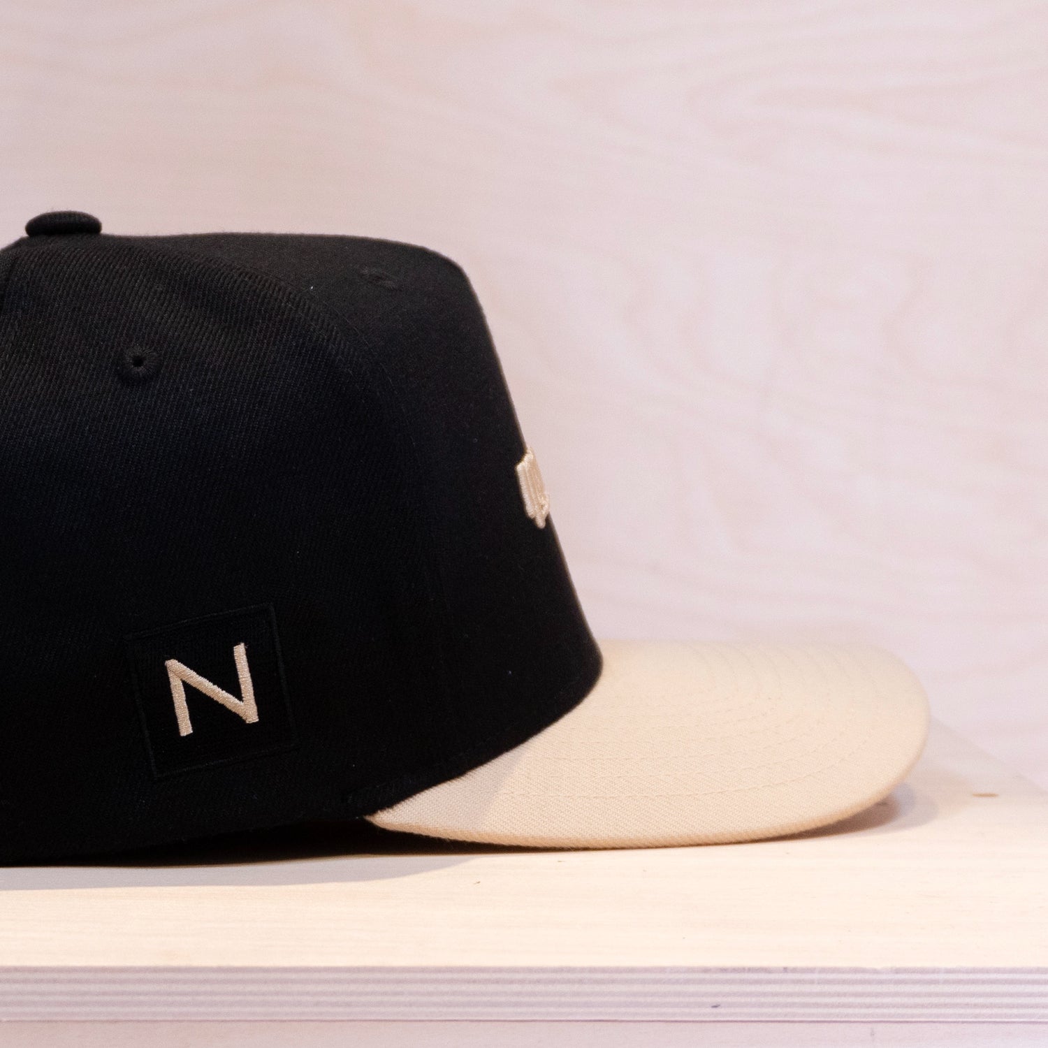 New Black Athletic A-Frame Cap Black