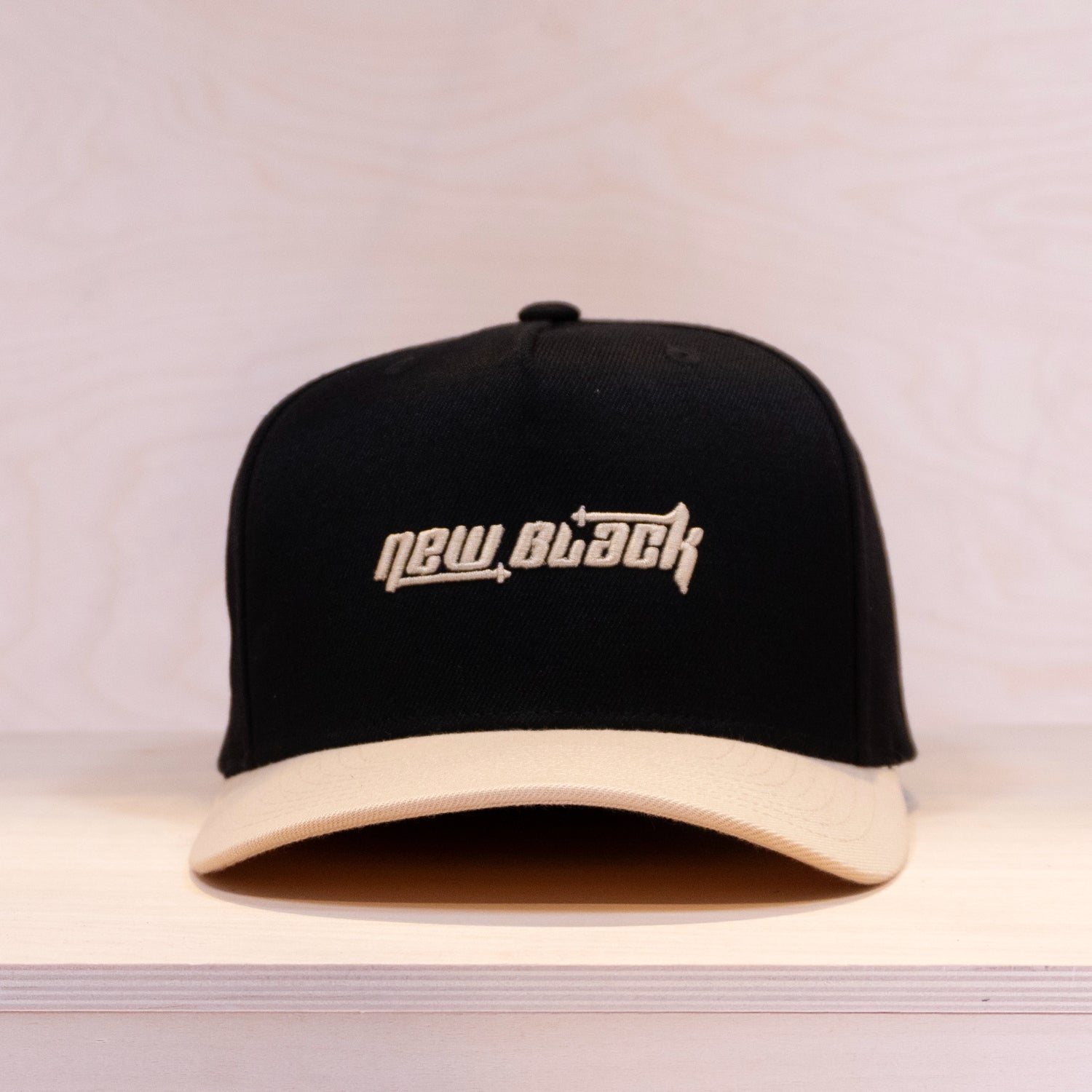 New Black Athletic A-Frame Cap Black