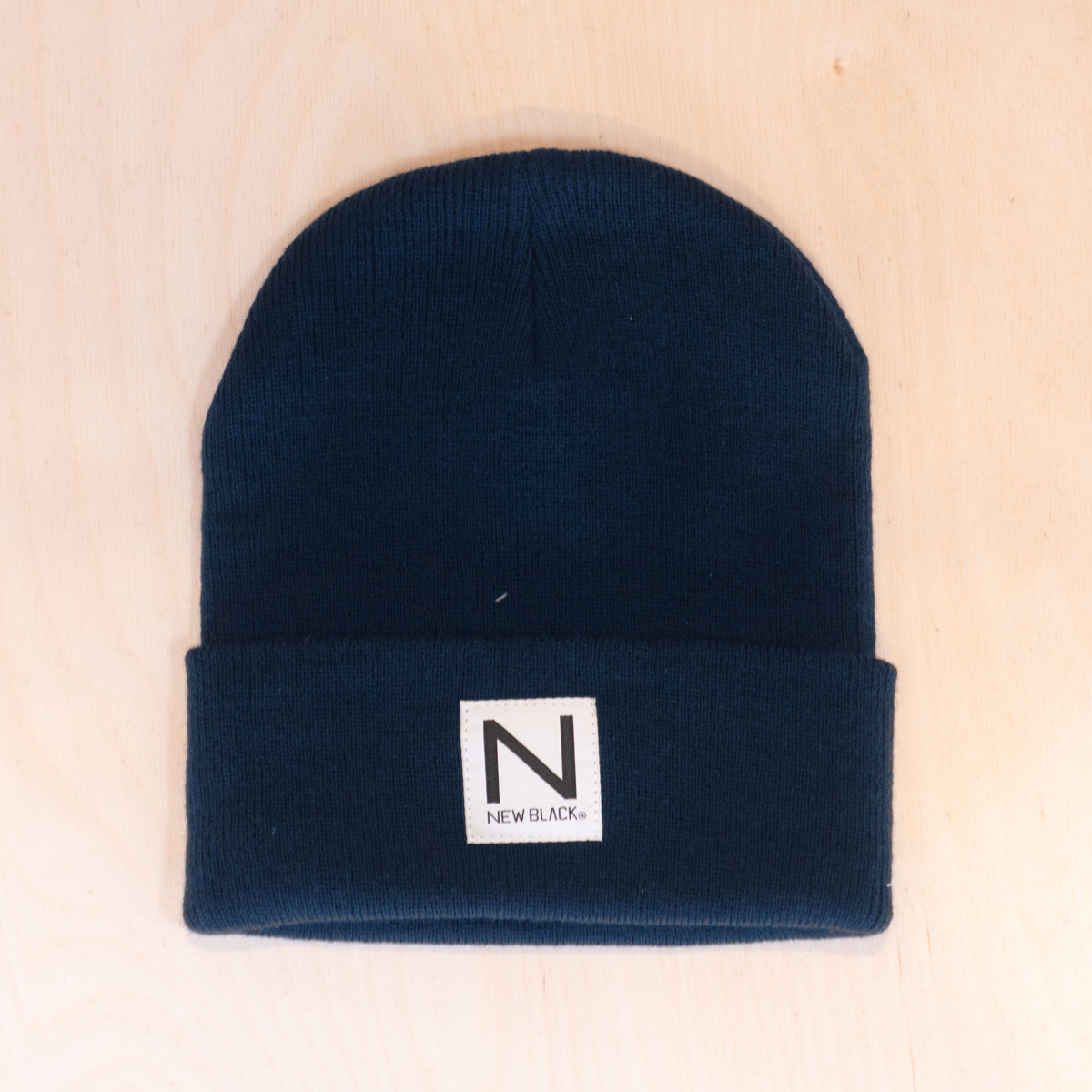 New Black Box Beanie Navy
