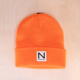 New Black Box Beanie Orange