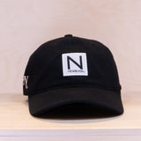 New Black Box Dad Cap Black