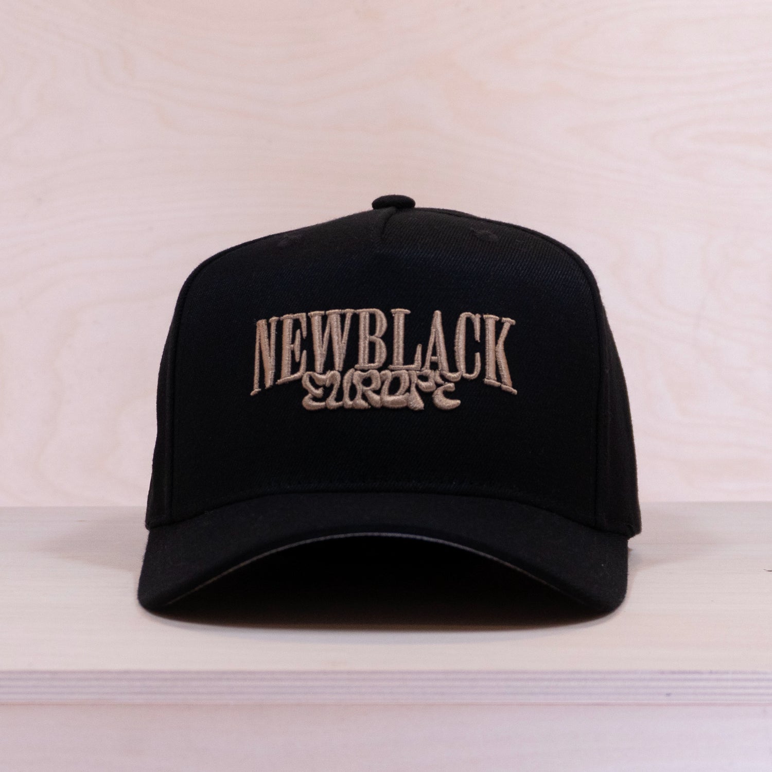 New Black Europe A-frame Cap Black