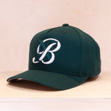 New Black Letter A-frame Cap Dark Olive