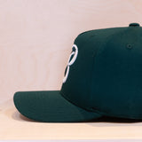 New Black Letter A-frame Cap Dark Olive