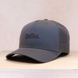 New Black Swing Trucker Cap Medium Grey