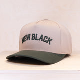 New Black Warrior A-frame Cap Dark Olive
