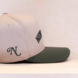 New Black Warrior A-frame Cap Dark Olive