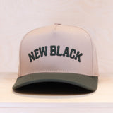 New Black Warrior A-frame Cap Dark Olive