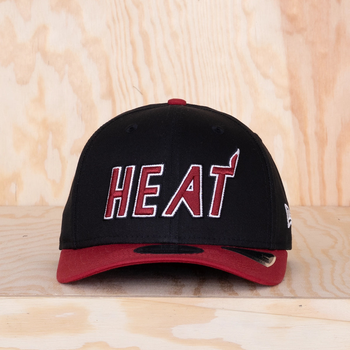 New Era Miami Heat NBA Hardwood Classic 9FIFTY Snapback Cap Black