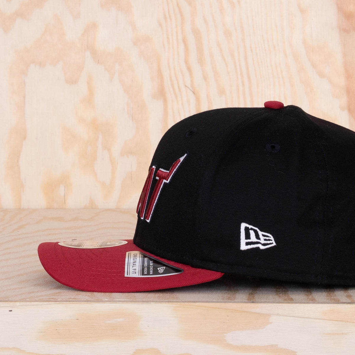 New Era Miami Heat NBA Hardwood Classic 9FIFTY Snapback Cap Black