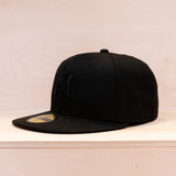 New Era 59FIFTY NY Black/Black