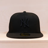 New Era 59FIFTY NY Black/Black