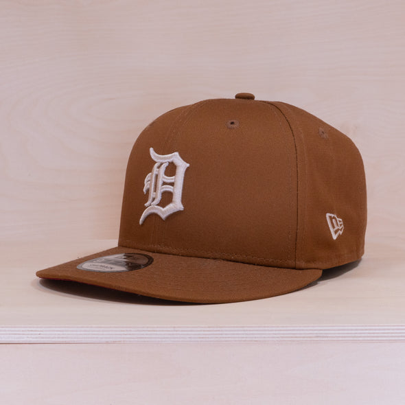 New Era 9FIFTY Side Patch Detroit Tigers Brown