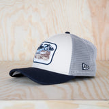 New Era 9FORTY M-Crown A-Frame Trucker Cap Light Beige