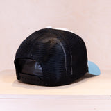New Era 9FORTY Summer Monaco A-Frame Trucker Cap Pastel Blue
