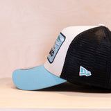New Era 9FORTY Summer Monaco A-Frame Trucker Cap Pastel Blue