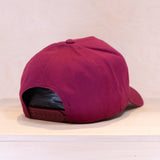 New Era 9FORTY Washed Patch E-Frame Cap Dark Red