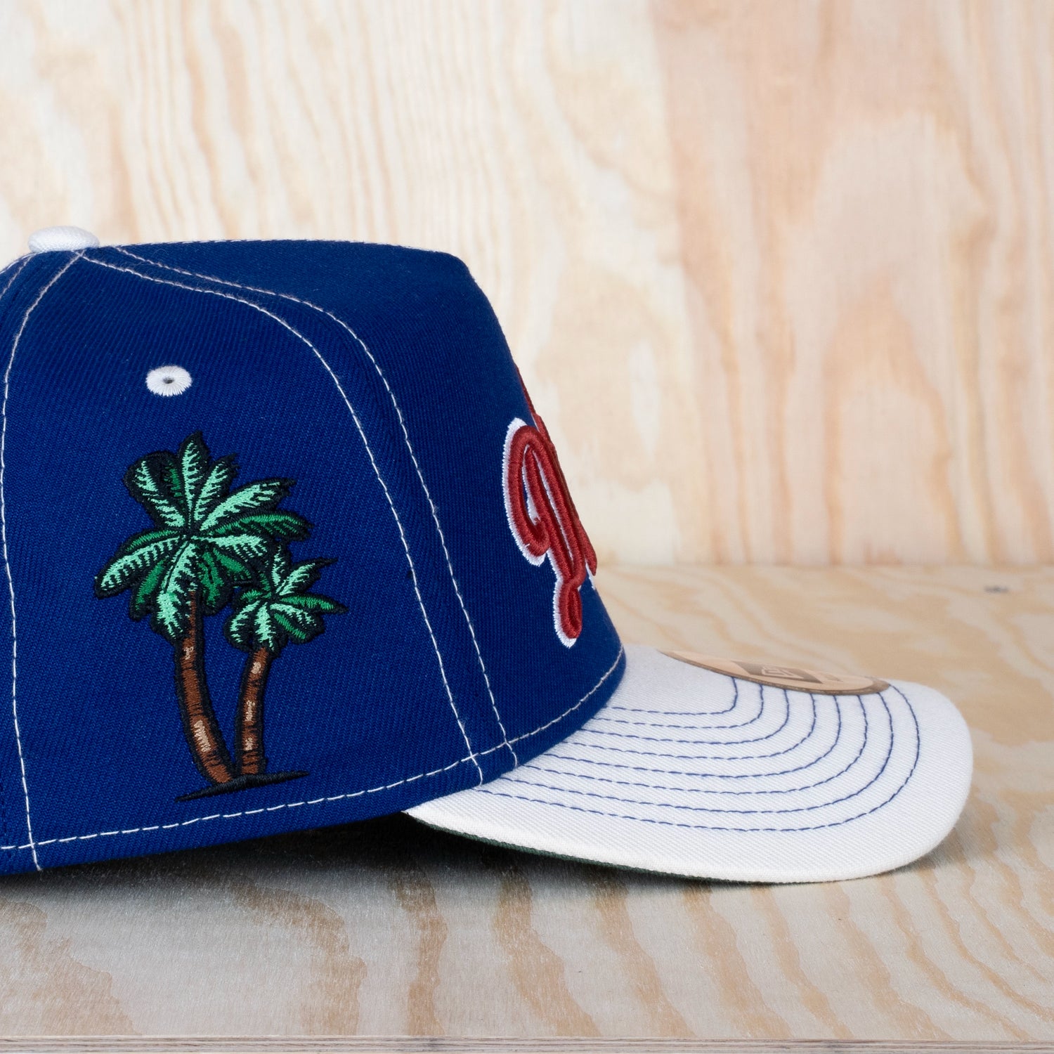 New Era City Icon L.A. Dodgers A-Frame Cap Cream/Blue