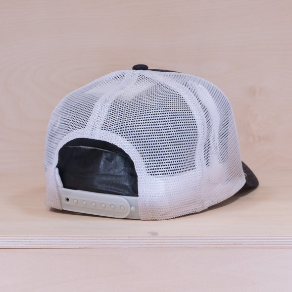 New Era Clean Trucker Cap Navy/White