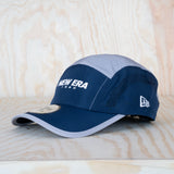 New Era Colour Block Runner 5 Panel Cap Navy/Grey